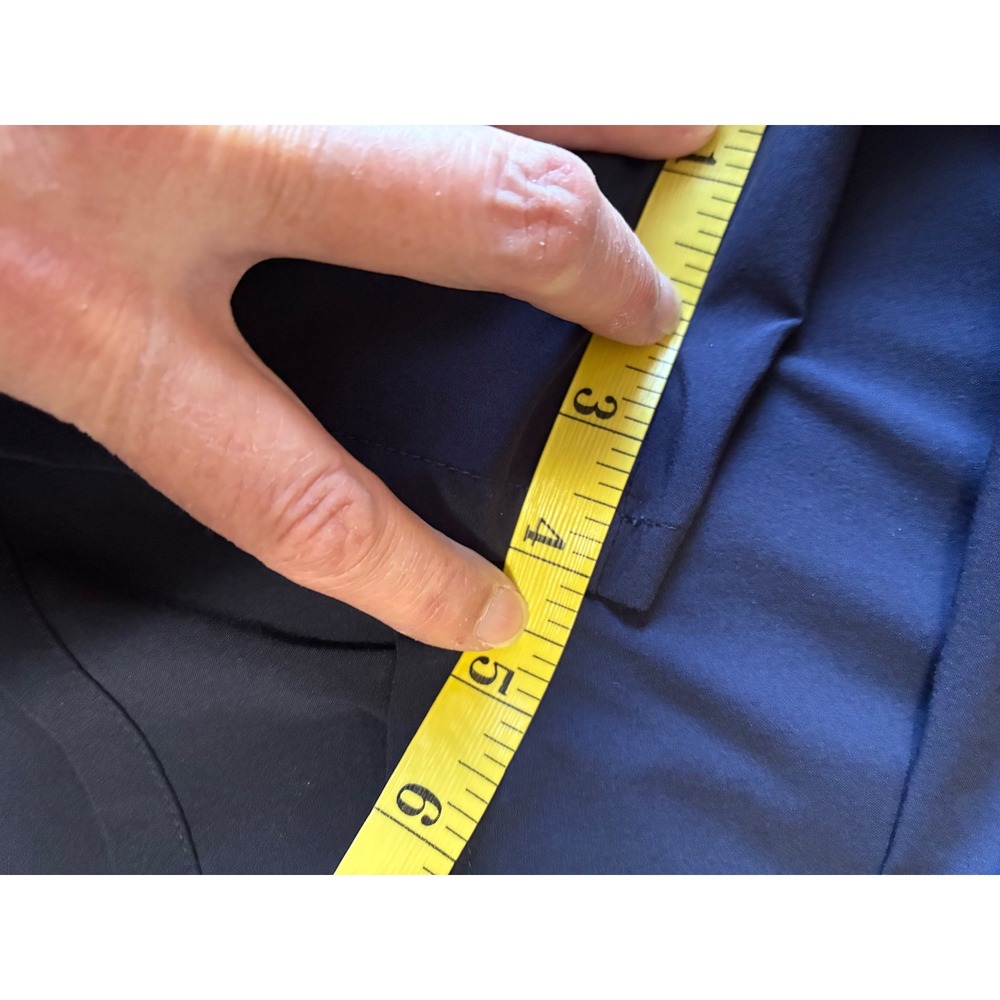 Althleta Navy Side Zip Skort Size 10 (C14) - Picture 13 of 14